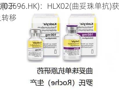 复宏汉霖(02696.HK)：HLX02(曲妥珠单抗)获
FDA批准用于
癌、转移癌及转移
胃癌

